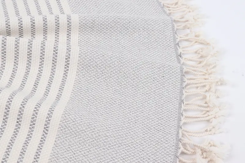 Custom Gift, Bridal Shower Gift, 76x40 Cotton Striped Towel, Luxury Beach Towel, Summer Gift Ideas, Turkish Towel USA, Gift For Best Friend - 8