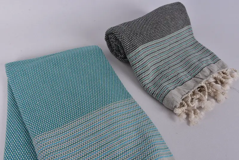 Beach Towel Personalized, Bridesmaid Gift, Personalized Bridesmaid Gift, Bridesmaid Favors, 64x40 Cotton Striped Towel, Turkish bath towel - 7