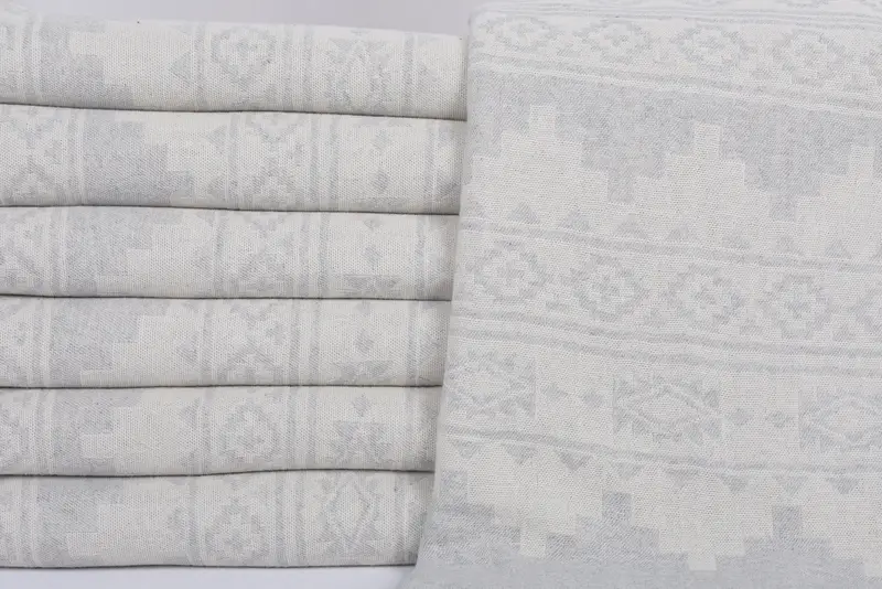 Bridal Party Gifts, 70x36 Cotton Aztec Towel, Gift For Him, Monogrammed Beach Towel, Gym Towel, Wedding Favors, Monogram Turkish Bath Towel - 3