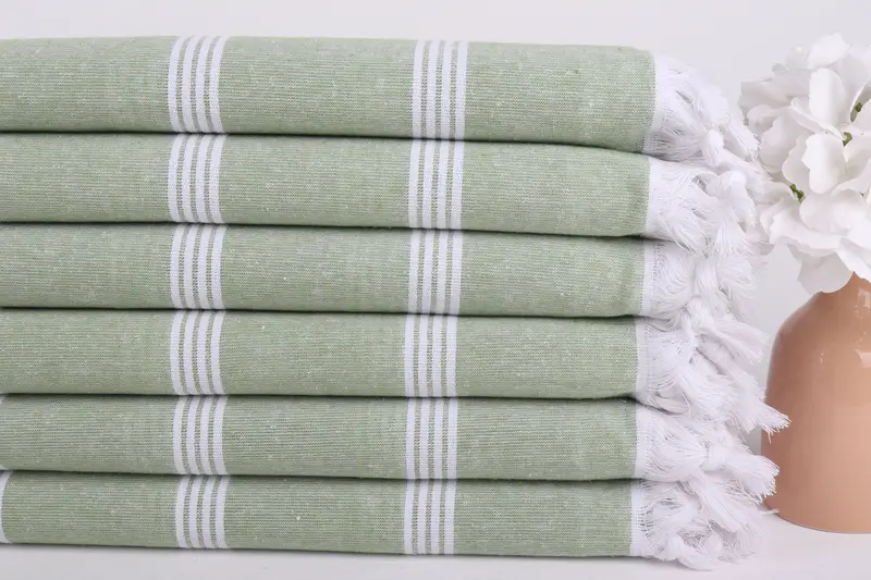 Monogram Turkish Towel, Bachelorette Party Gifts, Wedding For Favor, 70x30 Cotton Striped Towel, Personalized Wedding Gift, Kids Beach Towel - 3