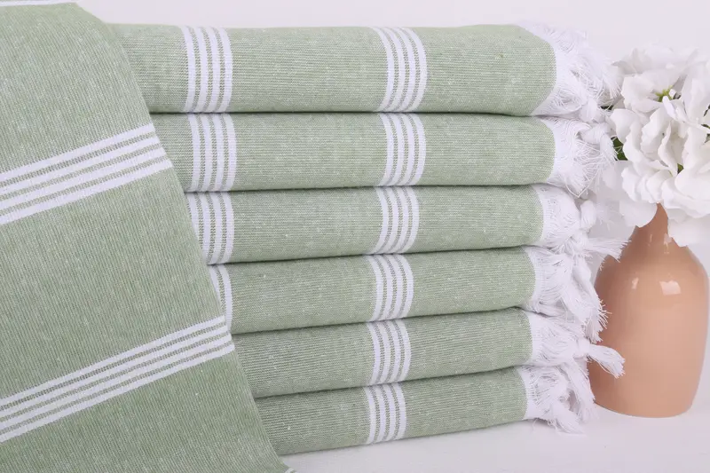 Monogram Turkish Towel, Bachelorette Party Gifts, Wedding For Favor, 70x30 Cotton Striped Towel, Personalized Wedding Gift, Kids Beach Towel - 1