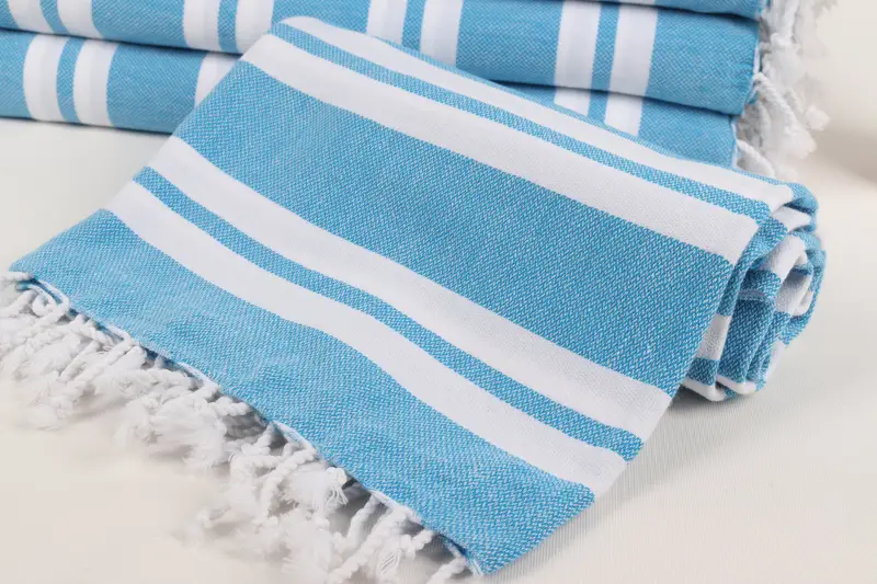 Bachelorette Favor, Spooky Bachelorette Party Favors, Bachelorette Party Gifts, Lightweight towel, 70x40 Cotton Striped Towel, Bridesmaid Gift Towel - 4