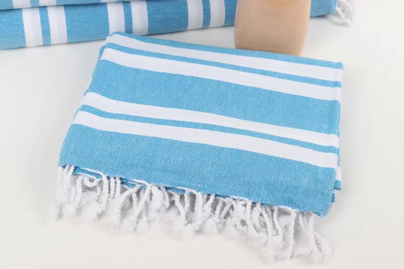 Bachelorette Favor, Spooky Bachelorette Party Favors, Bachelorette Party Gifts, Lightweight towel, 70x40 Cotton Striped Towel, Bridesmaid Gift Towel - 5