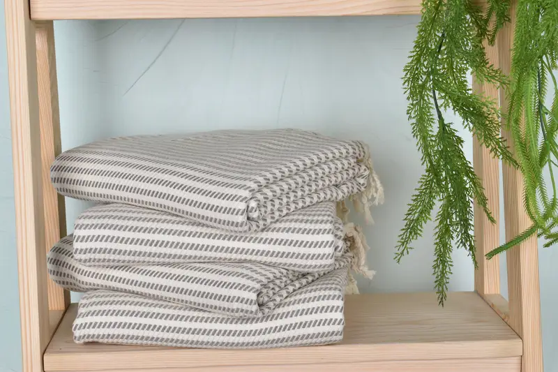 Monogram Turkish Towel, Personalized Turkish Towel, Beach Towel Bulk, 70x40 Cotton Polka Dot Towel, Merry Christmas Gifts, Yoga Towel, Holiday Towel - 7