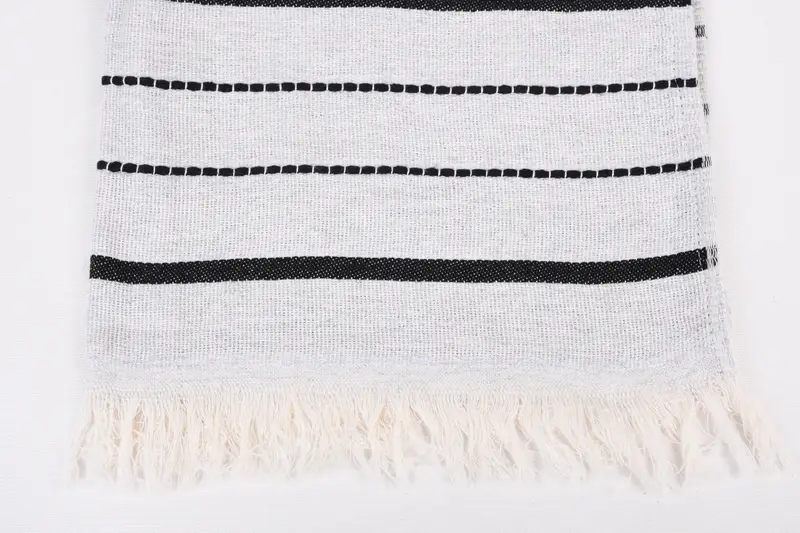 Beach Wedding Favor, Turkish Tea Towel, Personalized Gifts, Organic Towel, Personalized Hand Towel, Gift Towel, 36x18 Cotton Striped Towel - 3