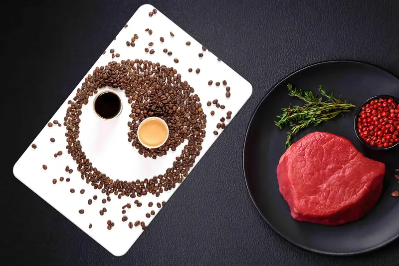 強化ガラスまな板、キッチン用のモダンなデザイン