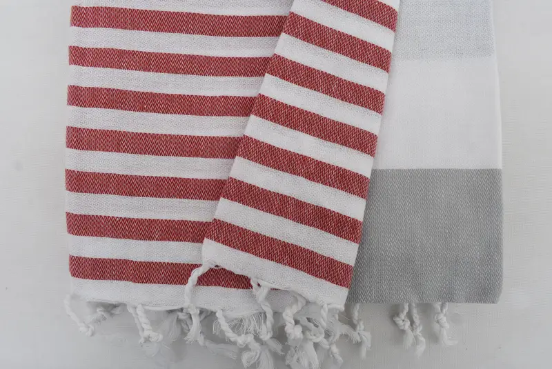 Personalized Wedding Gift, Gift For Coworker, 70x40 Cotton Striped Towel, Beach Towel Bulk, Handmade Turkish hammam towel, Wedding Gifts Towel - 4