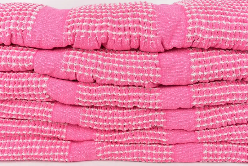 Woven Throw Blanket, Bachelorette Party Favors Beach, Wedding Favors, 84x80 Cotton Waffle Towel, Bridal Shower Gift, Beach Theme Wedding Gift - 2