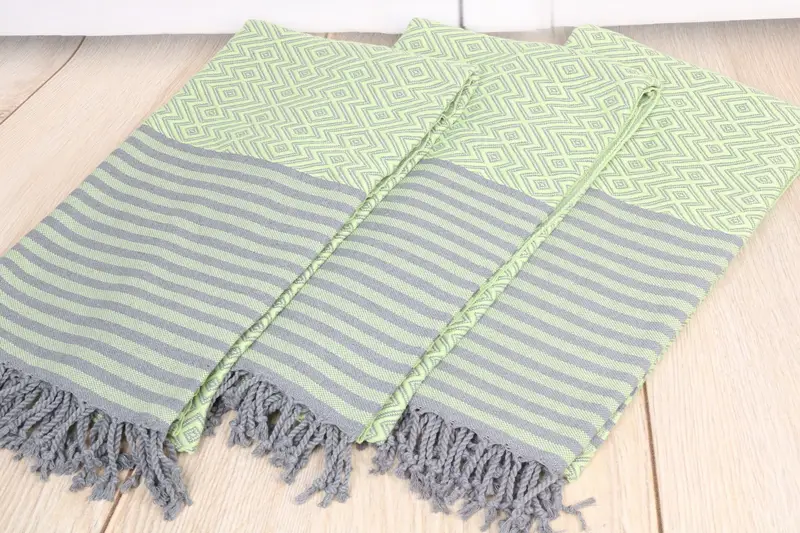Summer Towel, Housewarming Gift, Bridal Shower Gift, Turkish Towel USA, Luxury Beach Towel, Bulk Order Towel, 70x40 Cotton Diamond Towel, Xmas Gifts - 7