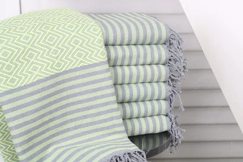 Summer Towel, Housewarming Gift, Bridal Shower Gift, Turkish Towel USA, Luxury Beach Towel, Bulk Order Towel, 70x40 Cotton Diamond Towel, Xmas Gifts - 1
