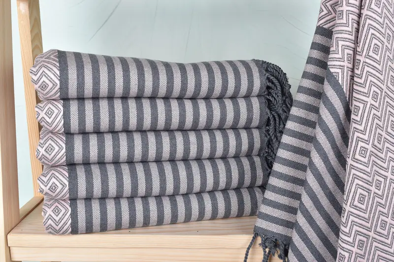 Unique Bridesmaid Gift Towel, Diamond Light Pink, 40x71 Inches