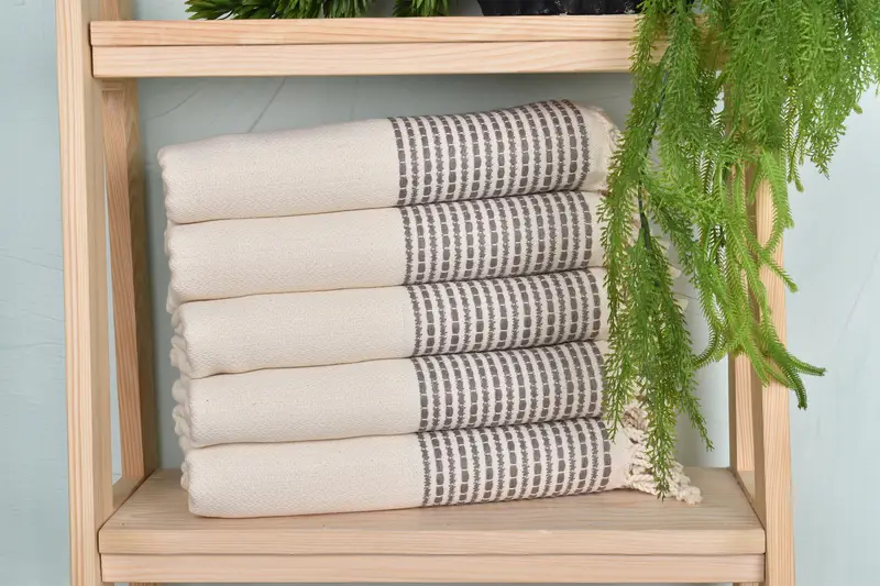 Welcome Wedding Gift, Scarf Towel, Summer Gift, Turkish Towel USA, Organic Beach Towel, Spa Towel, 70x36 Cotton Striped Towel, Beach Towel Bulk - 2