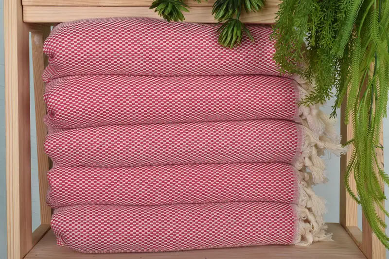 Small Bath Towels, Personalized Gift, 40x18 Cotton Polka Dot Towel, Unique Gift, Best Wedding Gift, Custom Turkish Towel, Gift For Him, Wedding Gift - 1
