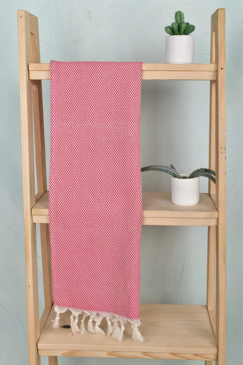 Small Bath Towels, Personalized Gift, 40x18 Cotton Polka Dot Towel, Unique Gift, Best Wedding Gift, Custom Turkish Towel, Gift For Him, Wedding Gift - 8