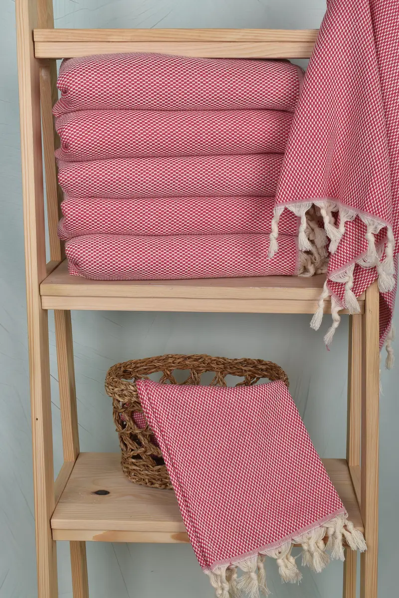 Small Bath Towels, Personalized Gift, 40x18 Cotton Polka Dot Towel, Unique Gift, Best Wedding Gift, Custom Turkish Towel, Gift For Him, Wedding Gift - 3