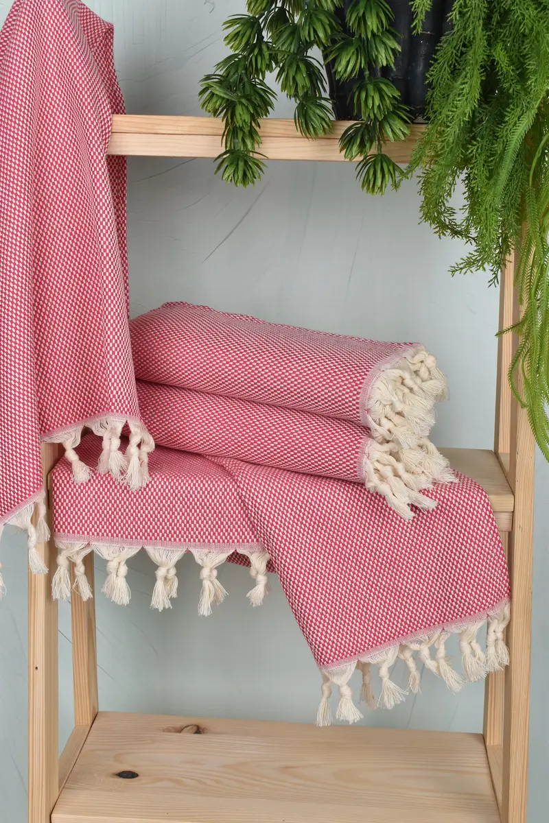 Small Bath Towels, Personalized Gift, 40x18 Cotton Polka Dot Towel, Unique Gift, Best Wedding Gift, Custom Turkish Towel, Gift For Him, Wedding Gift - 6
