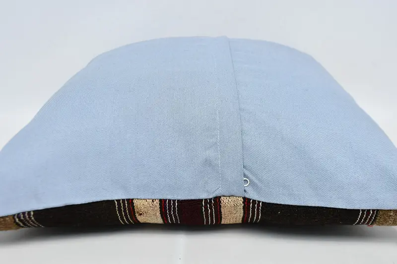 24x24 Brown Cushion Case, Handwoven Pillow, Kilim Cushion Sham, Pillow Case, Vintage Pillow, Seat Pillow Cover, Ethnical Kilim Rug Pillow - 5