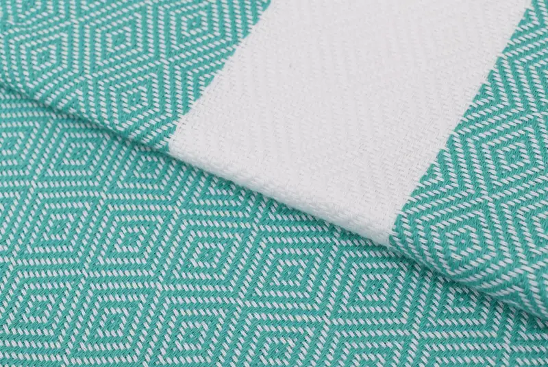 70x40 Cotton Diamond Towel, Quick-dry towel, Unique Wedding Gift, Luxury towel, Housewarming Gift, Baby Boy Gift, Turkish Beach Towel Monogram - 4