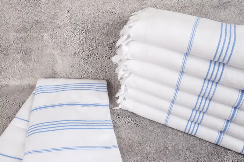 Monogrammed Turkish Towel, Absorbent Turkish towel, 68x36 Cotton Striped Terry Towel, Cute Beach Towel, Gift Towel, Custom Towel, Turkish towel - 2