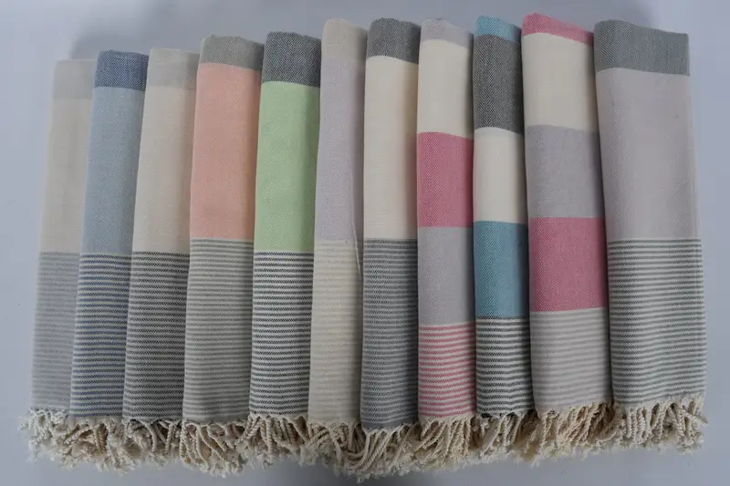 Girls Weekend Favors, Turkish Towel Beach, Peshtemal Towel, 70x40 Cotton Striped Towel, Gifts For Him, Beach Towel Bulk, Bachelorette Favor - 3