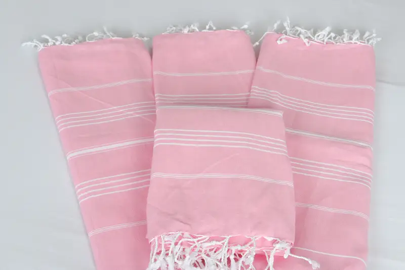 Turkish Beach Blanket, Boho Throw Blankets, Personalized Bridesmaid Gift, 88x60 Cotton Striped Towel, Bedspread, Bachelorette Party Favors - 5