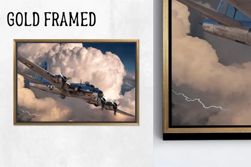 Zarif Havacılık Kanvası: Görkemli Uçakların Basılı Sanat Eserleri