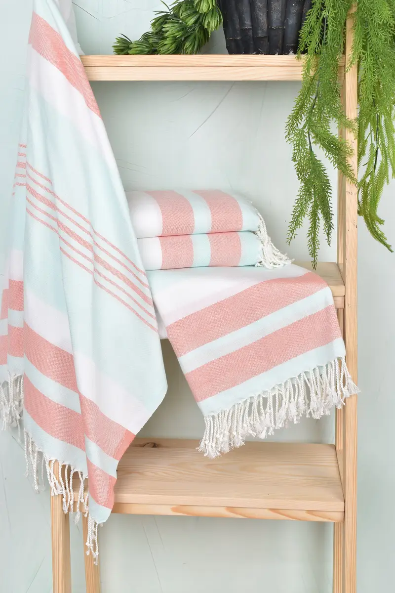 70x40 Cotton Striped Towel, Bridesmaid Gift Towel, Cute Beach Towel, Bachelorette Party Gift, Home Gift, Bachelorette Towel, Personalized Gift - 6