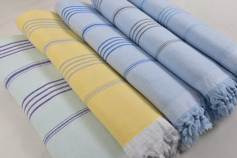 Soft towel, Bachelor Bachelorette Party Favors, 68x36 Cotton Striped Terry Towel, Embroidery Towels, Turkish hand towel, Wedding Hand Made Gift - 6