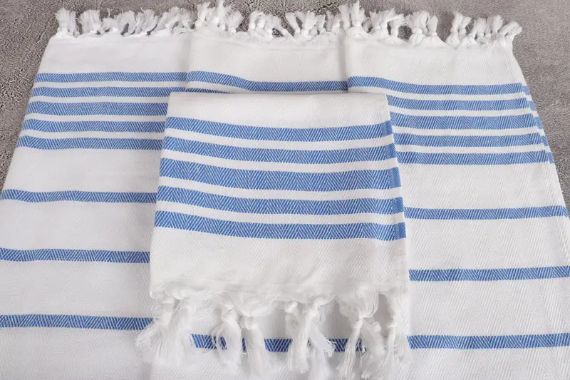36x24 Cotton Herringbone Towel, Bachelorette Towel, Gym Towel, Bathroom Towels, Personalized Hand Towel, Wedding Favors, Best Friend Gift Ideas - 4