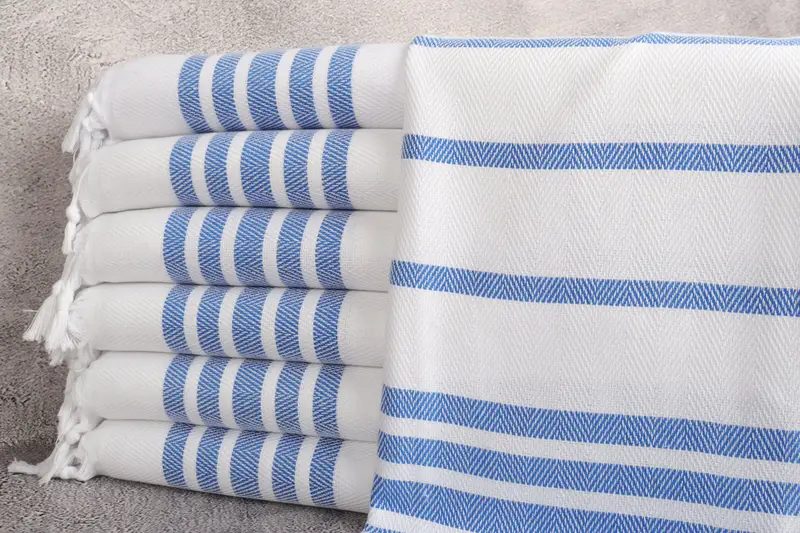 36x24 Cotton Herringbone Towel, Bachelorette Towel, Gym Towel, Bathroom Towels, Personalized Hand Towel, Wedding Favors, Best Friend Gift Ideas - 1