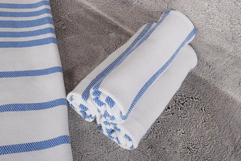 36x24 Cotton Herringbone Towel, Bachelorette Towel, Gym Towel, Bathroom Towels, Personalized Hand Towel, Wedding Favors, Best Friend Gift Ideas - 8