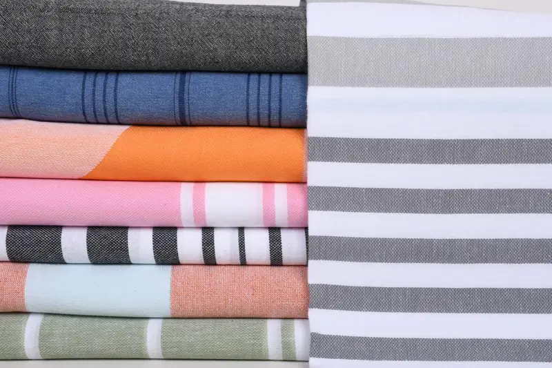 Summer Towel, Lightweight Turkish towel, Custom Wedding Gifts, 70x40 Cotton Set of 8 Towel, Personalized Bridesmaid Gift, Anniversary Gift For Her - 1
