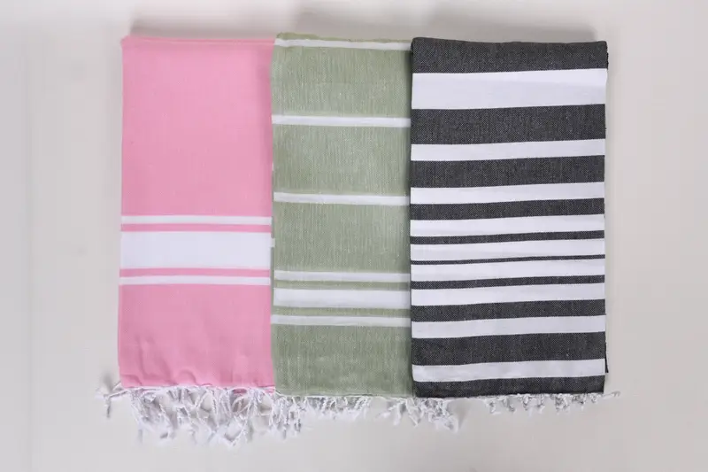 Summer Towel, Lightweight Turkish towel, Custom Wedding Gifts, 70x40 Cotton Set of 8 Towel, Personalized Bridesmaid Gift, Anniversary Gift For Her - 7