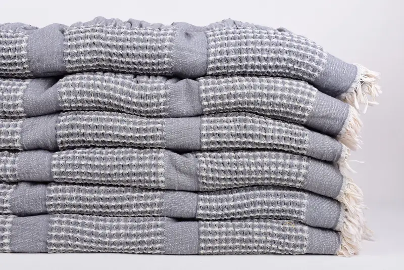 84x80 Cotton Waffle Towel, Extra Large Tablecloth, Personalized Blanket, Bridesmaid Gift, Custom Wedding Gifts, Custom Blanket, Gift For Wedding Day - 3