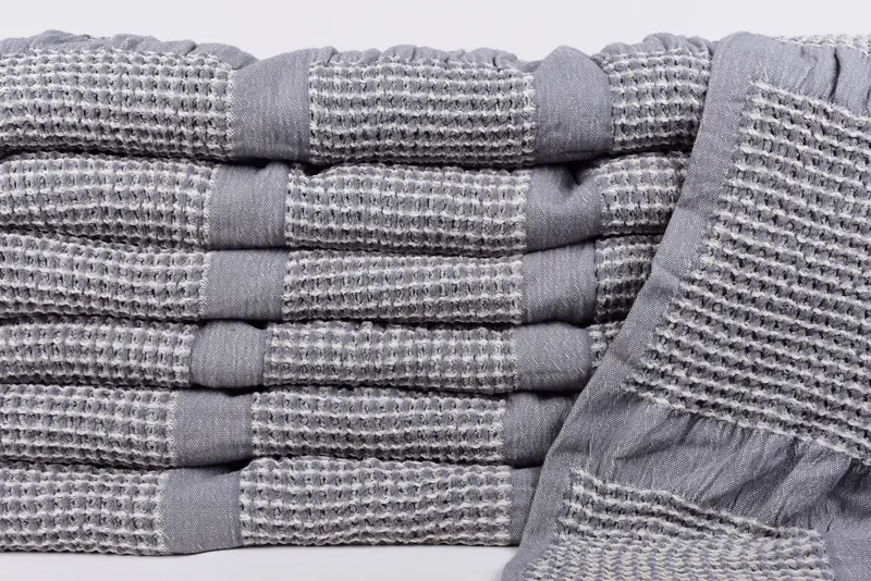 84x80 Cotton Waffle Towel, Extra Large Tablecloth, Personalized Blanket, Bridesmaid Gift, Custom Wedding Gifts, Custom Blanket, Gift For Wedding Day - 2