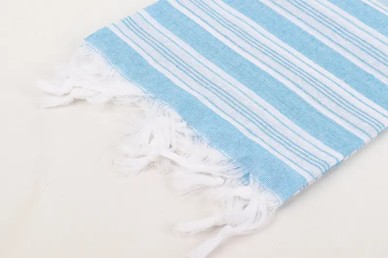 Beach towel, 70x40 Cotton Striped Towel, Fouta towel, Bridesmaid Gifts, Luxury Turkish Bath Towel, Organic Towel, Bridesmaid Proposal Gift - 7