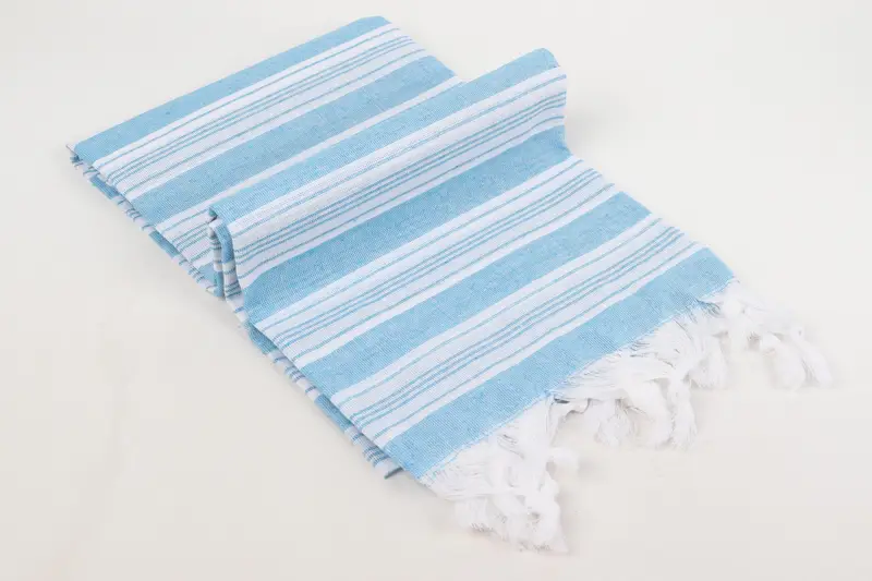 Beach towel, 70x40 Cotton Striped Towel, Fouta towel, Bridesmaid Gifts, Luxury Turkish Bath Towel, Organic Towel, Bridesmaid Proposal Gift - 6