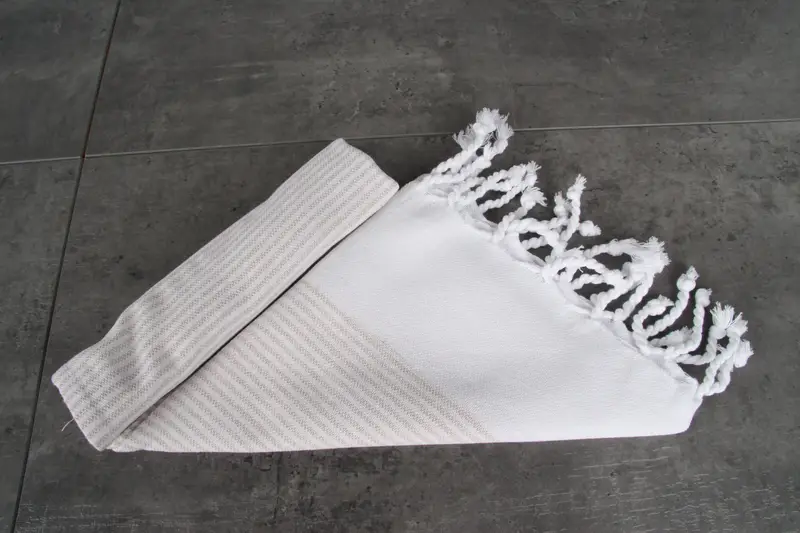 Home Decor Gifts, Bulk Order Towel, Monogram Towels, 40x18 Cotton Striped Towel, Turkish Hand Towel, Personalized Gift, Baby Boy Gift, Kitchen Towel - 7