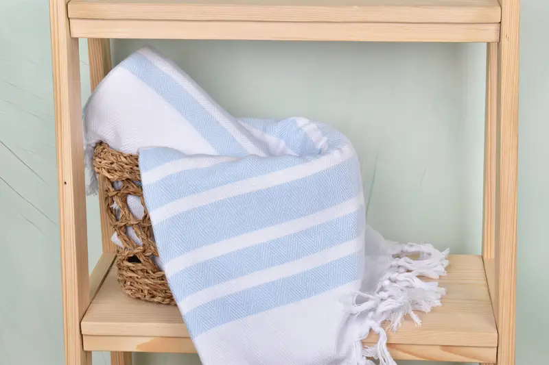 Sand-resistant towel, Gift For Coworker, 68x36 Cotton Chevron Towel, Wedding Gifts Towel, Bachelorette Party Gifts Bridesmaids, Custom Beach Towels - 7