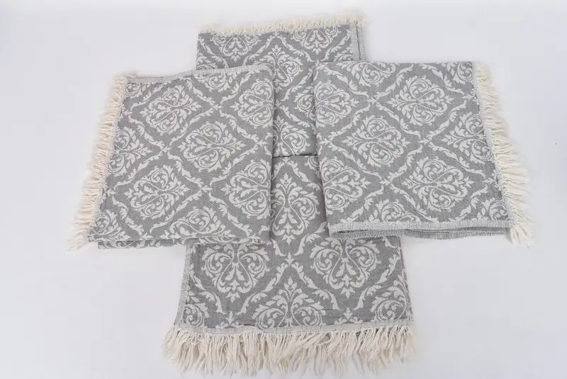 Monogramlı el havlu, 40x24 pamuklu barok havlu, Türk el havlu, onun için kişiselleştirilmiş hediye, monogram el havlu, nedime havlu - 7