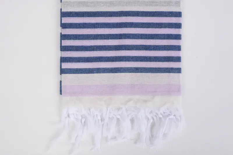 Absorbent towel, Luxury Turkish peshtemal beach towel, 68x40 Cotton Striped Towel, Best Beach Towel, Bridal Shower Gifts, Housewarming Gift - 3