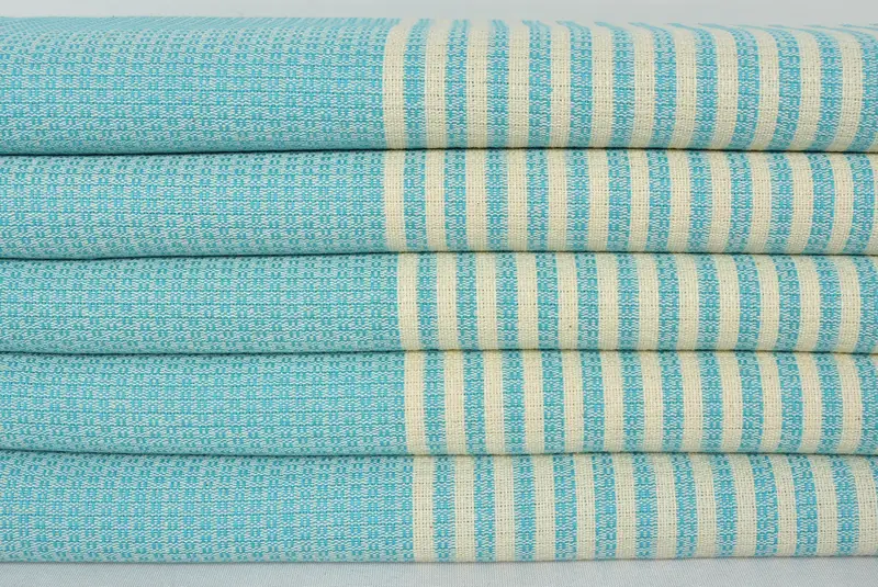Wedding Hand Made Gift, 68x40 Cotton Striped Towel, Custom Wedding Towel, Bachelorette Party Gifts, Wedding Favors, Family Gift, Absorbent towel - 2