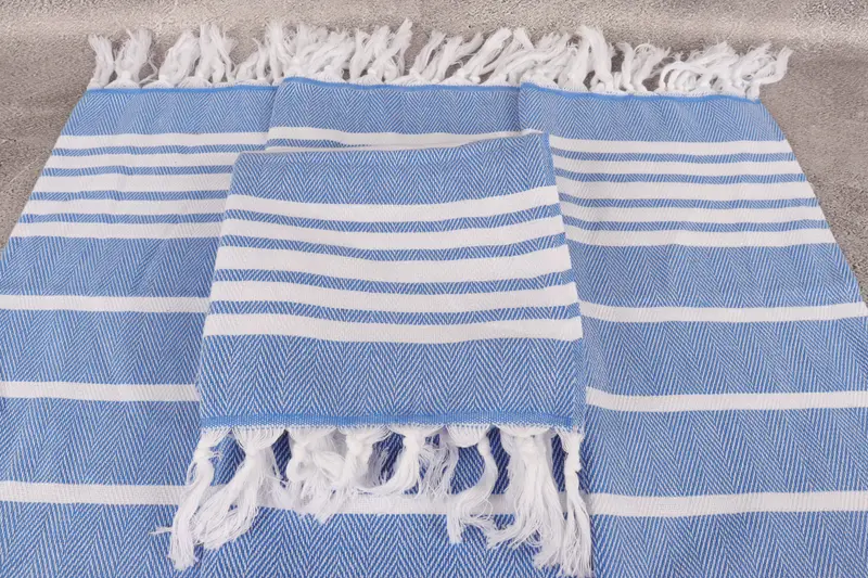 Bachelorette Towel, 40x20 Cotton Zig zag Towel, Bridesmaid Gifts, Turkish Towel Hand Towel, Kitchen Towel, Valentines Gift, Beach Wedding Favor - 4