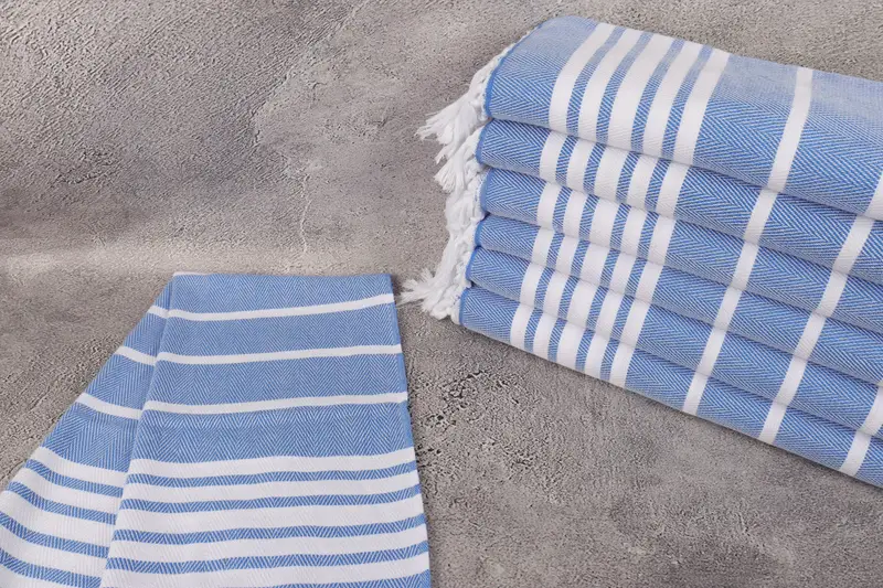 Bachelorette Towel, 40x20 Cotton Zig zag Towel, Bridesmaid Gifts, Turkish Towel Hand Towel, Kitchen Towel, Valentines Gift, Beach Wedding Favor - 2