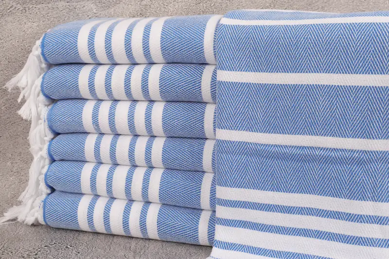 Bachelorette Towel, 40x20 Cotton Zig zag Towel, Bridesmaid Gifts, Turkish Towel Hand Towel, Kitchen Towel, Valentines Gift, Beach Wedding Favor - 1