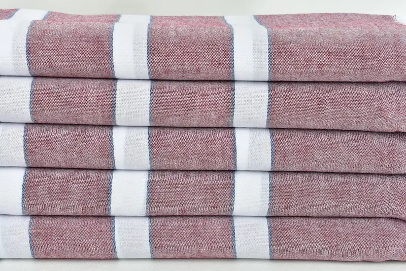 70x40 Cotton Striped Towel, Decorative Towel, Quick-dry travel peshtemal towel, Custom Towel, Bridal Party Gifts, Personalized Gifts, Gift For Him - 2
