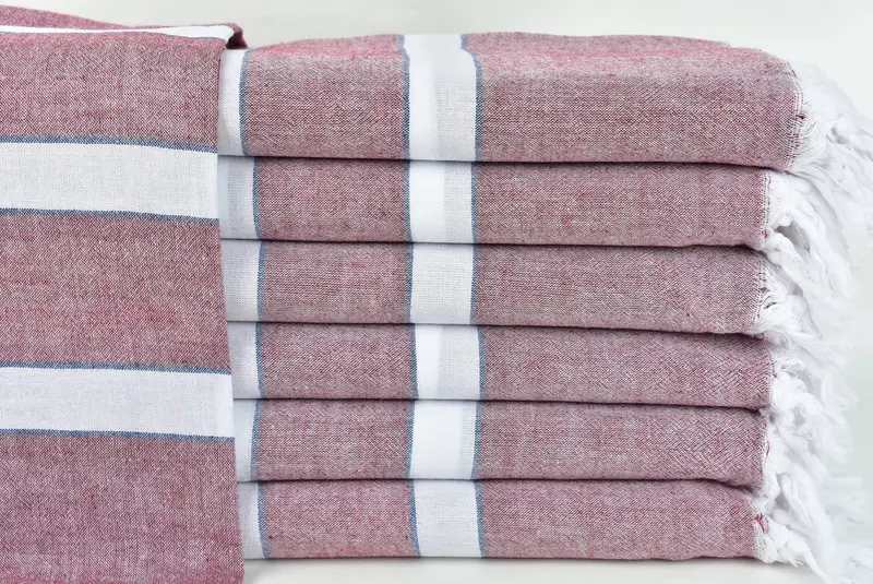 70x40 Cotton Striped Towel, Decorative Towel, Quick-dry travel peshtemal towel, Custom Towel, Bridal Party Gifts, Personalized Gifts, Gift For Him - 1