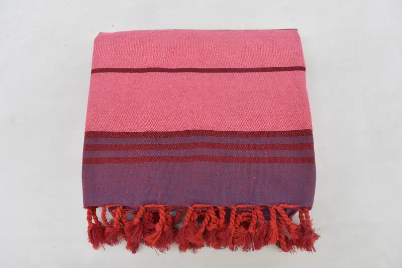 Valentines Gift, Turkish Bath Towel USA, Summer Gift Ideas, Personalized Towel, Handmade Gift, 68x40 Cotton Striped Towel, Cotton towel, Spa Towel - 7