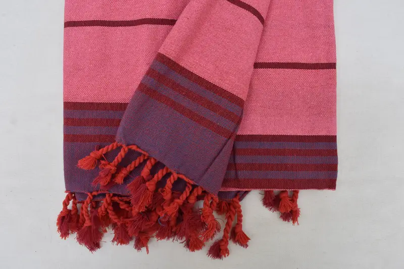 Valentines Gift, Turkish Bath Towel USA, Summer Gift Ideas, Personalized Towel, Handmade Gift, 68x40 Cotton Striped Towel, Cotton towel, Spa Towel - 4