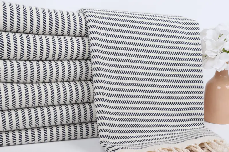 Monogram Turkish Towel, Gift For Her, Bridal Party Gifts, 70x40 Cotton Polka Dot Towel, Summer Gift Ideas, Peshtemal Towel, Beach Towel Gift - 2